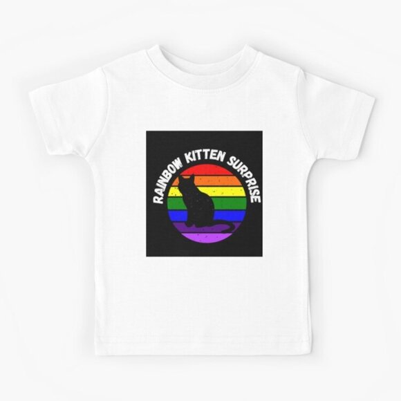memecantu54 Other - Rainbow Kitten SurpriseT-Shirt